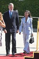 King Felipe VI and Queen Letizia Head To Egypt - Madrid