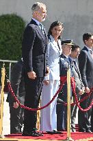 King Felipe VI and Queen Letizia Head To Egypt - Madrid