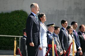 King Felipe VI and Queen Letizia Head To Egypt - Madrid