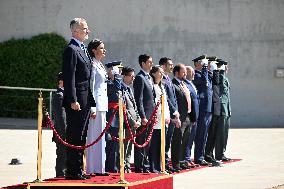 King Felipe VI and Queen Letizia Head To Egypt - Madrid
