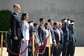 King Felipe VI and Queen Letizia Head To Egypt - Madrid