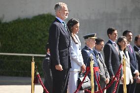 King Felipe VI and Queen Letizia Head To Egypt - Madrid