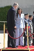 King Felipe VI and Queen Letizia Head To Egypt - Madrid