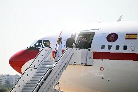 King Felipe VI and Queen Letizia Head To Egypt - Madrid