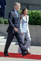 King Felipe VI and Queen Letizia Head To Egypt - Madrid