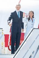 King Felipe VI and Queen Letizia Head To Egypt - Madrid