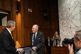 FBI Director Kash Patel testifies before the House Judiciary Committee during an oversight hearing on Capitol Hill