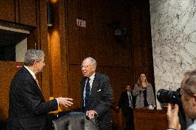 FBI Director Kash Patel testifies before the House Judiciary Committee during an oversight hearing on Capitol Hill