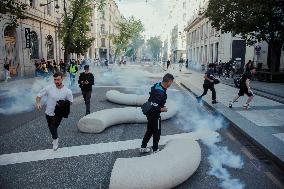 Let’s Block Everything Protests - Lyon