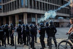 Let’s Block Everything Protests - Lyon