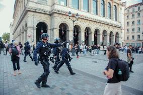 Let’s Block Everything Protests - Lyon