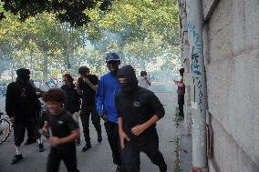 Let’s Block Everything Protests - Lyon