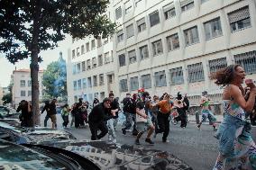 Let’s Block Everything Protests - Lyon