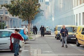 Let’s Block Everything Protests - Lyon