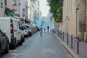 Let’s Block Everything Protests - Lyon