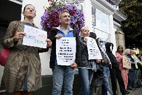 Anti-Trump rally in Britain