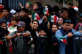 Military Parade For The 215th Anniversary Of Mexican Independence Day - Mexico