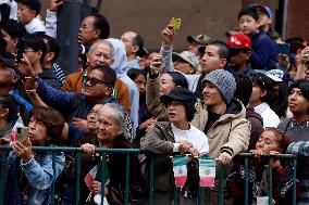 Military Parade For The 215th Anniversary Of Mexican Independence Day - Mexico