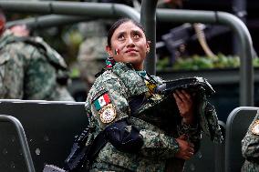 Military Parade For The 215th Anniversary Of Mexican Independence Day - Mexico