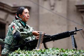 Military Parade For The 215th Anniversary Of Mexican Independence Day - Mexico