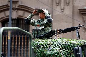 Military Parade For The 215th Anniversary Of Mexican Independence Day - Mexico