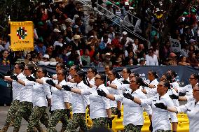 Military Parade For The 215th Anniversary Of Mexican Independence Day - Mexico