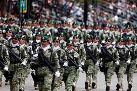 Military Parade For The 215th Anniversary Of Mexican Independence Day - Mexico
