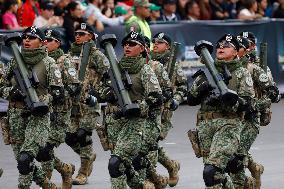 Military Parade For The 215th Anniversary Of Mexican Independence Day - Mexico