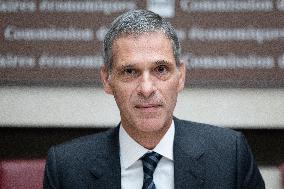 Hearing of Rodolphe Saade at the National Assembly - Paris