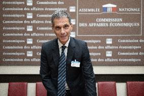 Hearing of Rodolphe Saade at the National Assembly - Paris