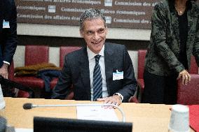 Hearing of Rodolphe Saade at the National Assembly - Paris