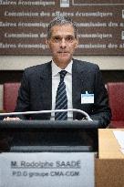 Hearing of Rodolphe Saade at the National Assembly - Paris