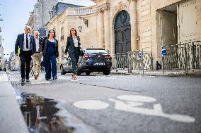 PM Lecornu Meets With Ecologist Party Heads - Paris
