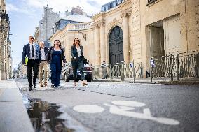 PM Lecornu Meets With Ecologist Party Heads - Paris