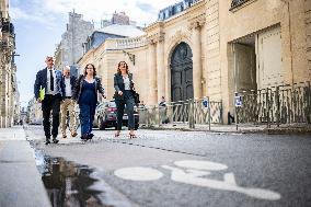 PM Lecornu Meets With Ecologist Party Heads - Paris