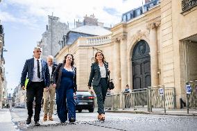 PM Lecornu Meets With Ecologist Party Heads - Paris