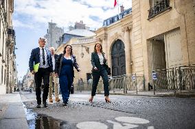 PM Lecornu Meets With Ecologist Party Heads - Paris