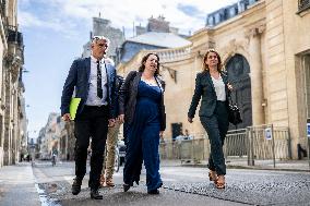 PM Lecornu Meets With Ecologist Party Heads - Paris