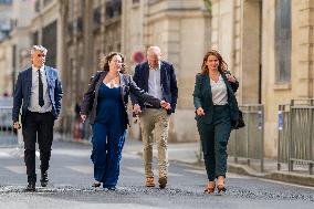 PM Lecornu Meets With Ecologist Party Heads - Paris