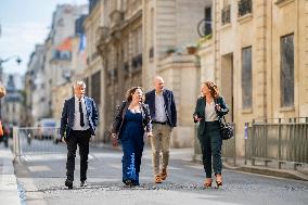PM Lecornu Meets With Ecologist Party Heads - Paris