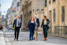 PM Lecornu Meets With Ecologist Party Heads - Paris