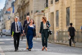PM Lecornu Meets With Ecologist Party Heads - Paris