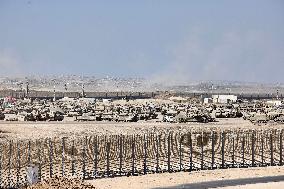 Israeli Army Said It Had Launched a Large-Scale Ground Operation - Gaza City
