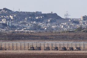 Israeli Army Said It Had Launched a Large-Scale Ground Operation - Gaza City