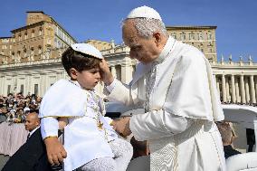 Pope Leo XIV Leads The General Audience - Vatican