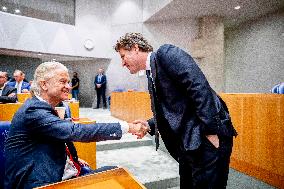 Geert Wilders At The First Day Of The General Political Considerations - The Hague
