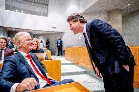 Geert Wilders At The First Day Of The General Political Considerations - The Hague