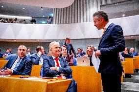 Geert Wilders At The First Day Of The General Political Considerations - The Hague