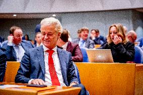 Geert Wilders At The First Day Of The General Political Considerations - The Hague