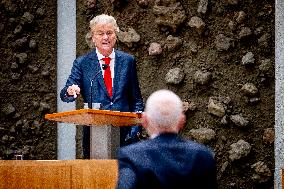 Geert Wilders At The First Day Of The General Political Considerations - The Hague